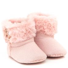 Παπούτσια γουνάκι νεογέννητο κορίτσι ροζ Mayoral 12-09567-039 2
