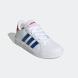 Adidas Παιδικά Sneakers Grand Court Lifestyle Tennis Λευκά GW6504-1