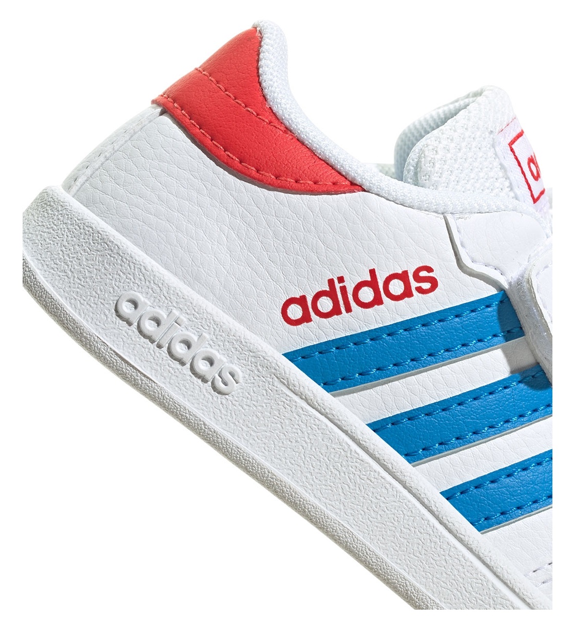 Adidas Παιδικά Sneakers Breaknet με Σκρατς Λευκά GW2902