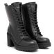 Γυναικεία μπότα μαύρη Robinson 115624-1