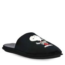 Ανδρικές Παντόφλες Σπιτιού μαύρη Snoopy PeanutsParex 10126176.Β 2