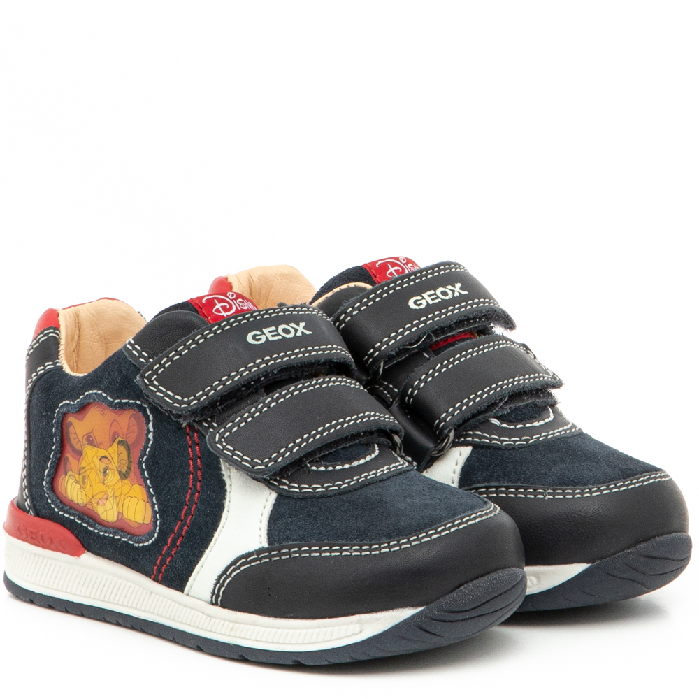 Sneaker για αγόρι μπλέ Lion King Geox Β260RC 08522 C4075