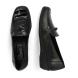 Γυναικείο ανατομικό  δερμάτινο μαύρο  παπούτσι Parex 10526006.Β-2