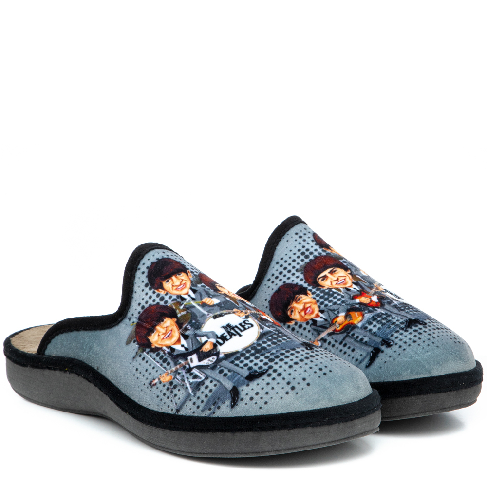 Ανδρική χειμερινή παντόφλα Beatles Adams Shoes 1-754-22505-15