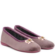 Γυναικεία χειμερινή παντόφλα μπαλαρίνα Adams Shoes 1-753-22508-25 2