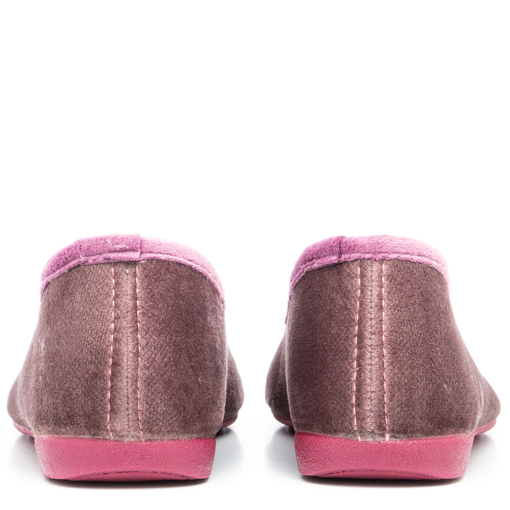 Γυναικεία χειμερινή παντόφλα μπαλαρίνα Adams Shoes 1-753-22508-25