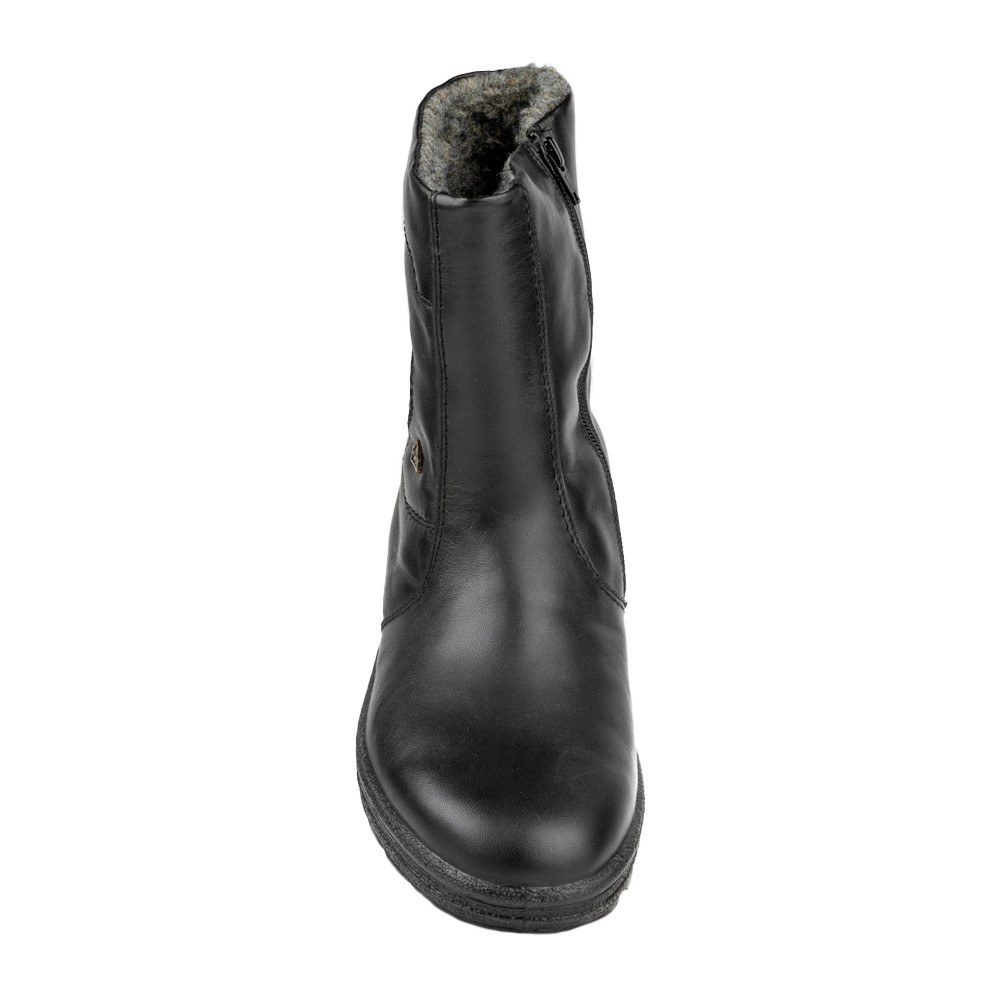 Boxer Δερμάτινα Μαύρα Ανδρικά Μποτάκια  01545  15-011