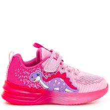 Sneaker για κορίτσι φωτάκια ροζ δεινόσαυρος Lelli Kelly  LΚΑL3454  ΑC01 ROSA 2