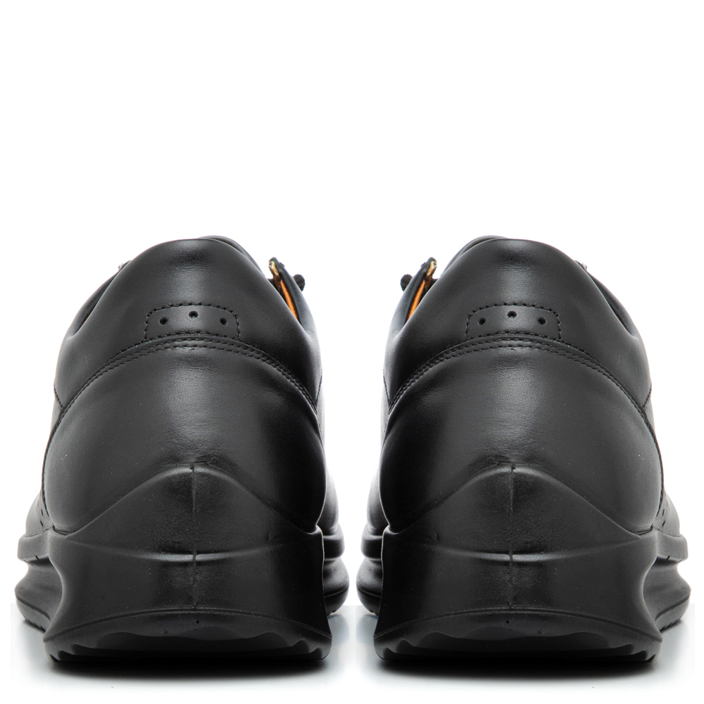 Ανδρικό sneaker casual μαύρο  δετό Boxer  16519 15-011