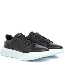 Ανδρικό Sneaker δέρμα μαύρο Giovanni Morelli  Q507U1002105 2