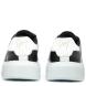 Ανδρικό Sneaker δέρμα μαύρο Giovanni Morelli  Q507U1002105-2