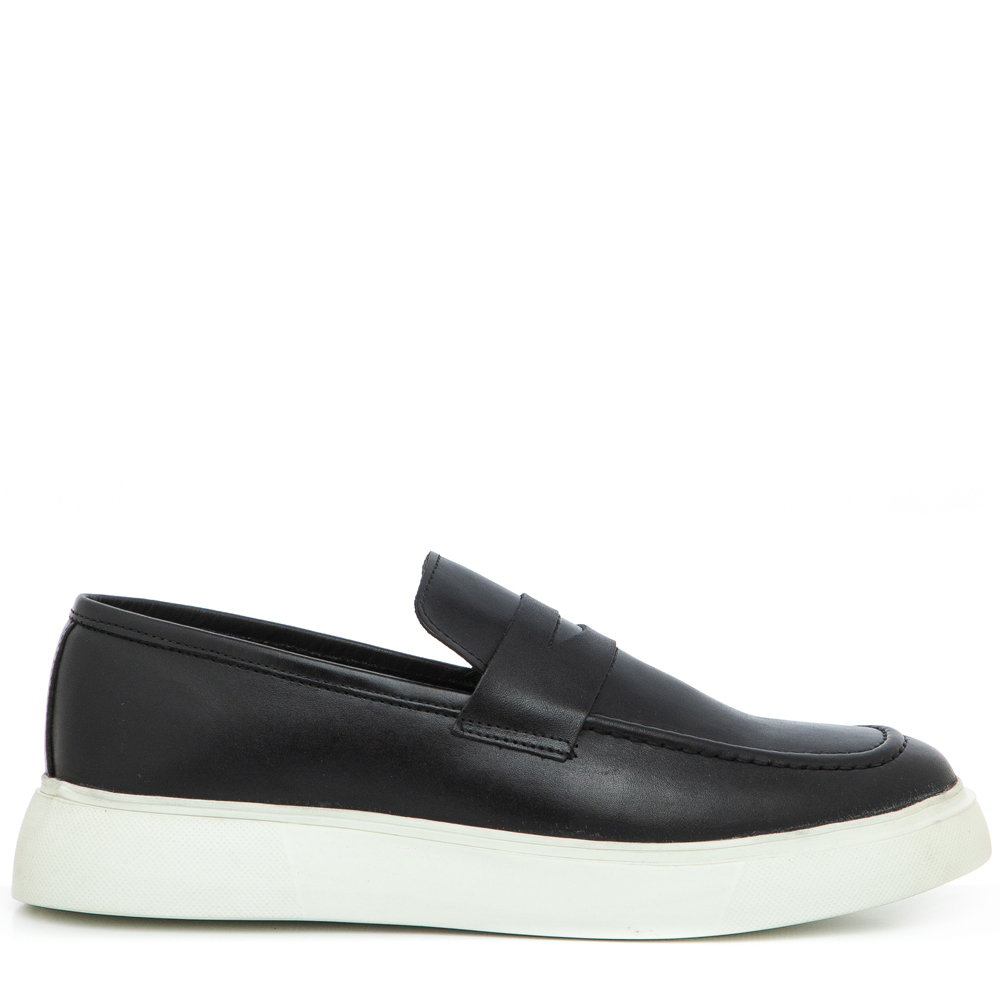 Ανδρικό Loafer ταμπά δέρμα Giovanni Morelli  Q507U0032532