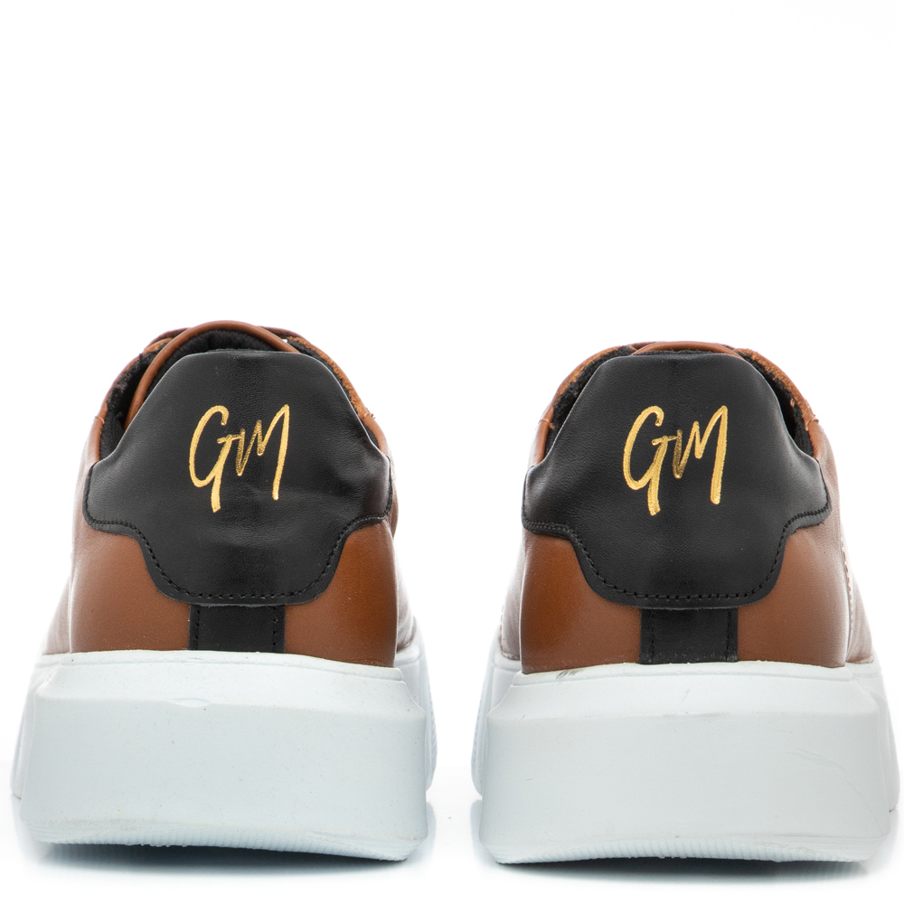 Ανδρικό Sneaker ταμπά δέρμα Giovanni Morelli  Q507U022285Q