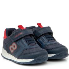 Casual sneaker για αγόρι μπλέ με αυτοκόλλητο Geox  Β360RΑ 054FU C0735 2