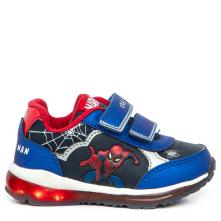 Sneaker για αγόρι με φωτάκια  Spiderman Geox Β3684Α 05054 C0735