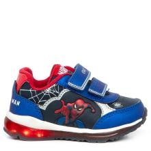 Sneaker για αγόρι με φωτάκια  Spiderman Geox Β3684Α 05054 C0735 2