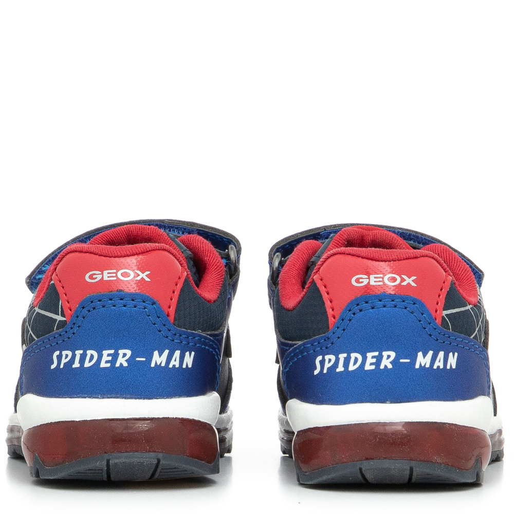 Sneaker για αγόρι με φωτάκια  Spiderman Geox Β3684Α 05054 C0735