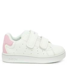 Sneaker για κορίτσι 2 αυτοκόλλητα άσπρο Geox Β365ΜΑ 000ΒC C0814