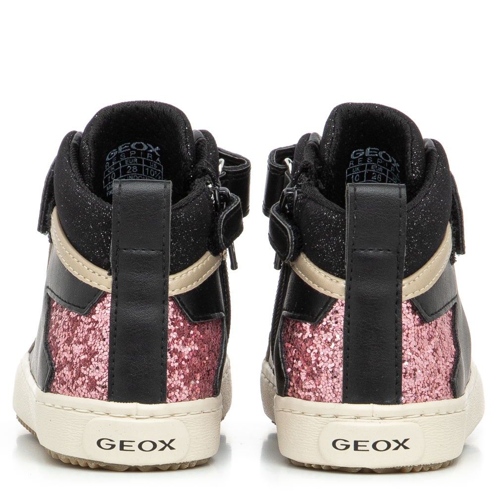 Μποτάκι Sneaker για κορίτσι μαύρο Geox  J944GΜ 054GΝ C9231