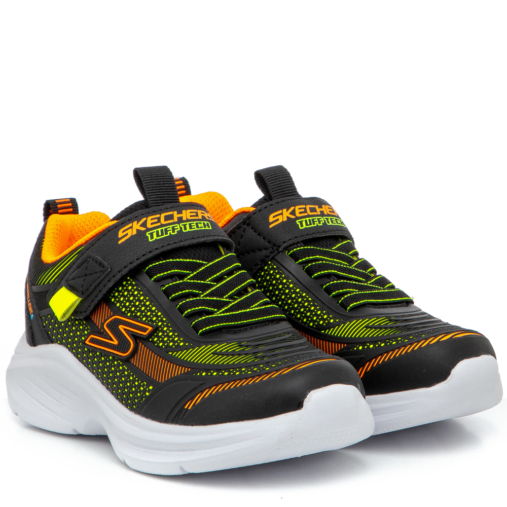 Skechers Αθλητικά Παιδικά Παπούτσια Running Μαύρα  403861L-BKLM