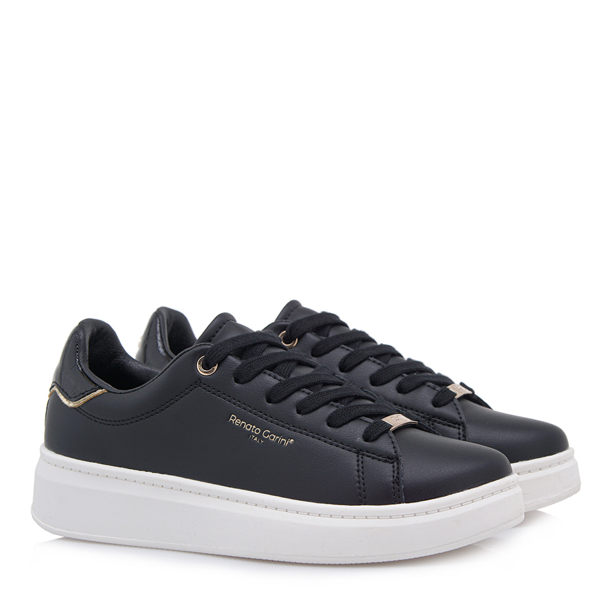 Γυναικείο Sneaker μαύρο Renato Garini  R157Q6122Β19