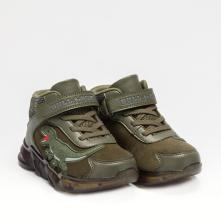 Μποτάκι Sneaker πράσινο με φωτάκια T-REX Bull Boys  DΝΑL3391 ΕS42 2