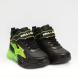 Μποτάκι Sneaker για αγόρι με φωτάκια μαύρο πτεροδάκτυλος Bull Boys  DΝΑL3393 ΑΒ02-1