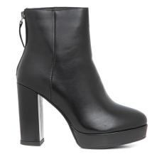 Γυναικείο ημίμποτο μαύρο χρώμα Adams Shoes  1-826-23506-29
