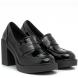 Γυναικείο loafer σε μαύρο χρώμα EXE  R154R515549J-1
