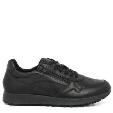 Ανδρικό αντομικό sneaker δέρμα σε μαύρο χρώμα IMAC  ΙΜΑ/452380