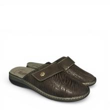 Γυναικεία ανατομική παντόφλα με αποσπώμενο δερμάτινο  πάτο B-Soft  973 2