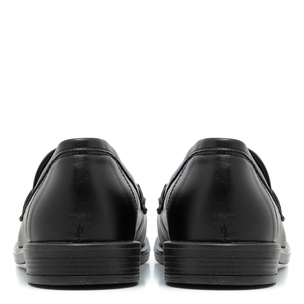 Γυναικείο μοκσίνι σε μαύρο χρώμα Aventis Shoes  643