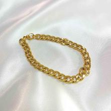 Βραχιόλι Επιχρυσωμένο 18Κ “Curb Chain” Aventis jewelry