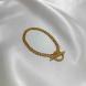Βραχιόλι Επιχρυσωμένο 18Κ “Curb Chain” Aventis jewelry-0