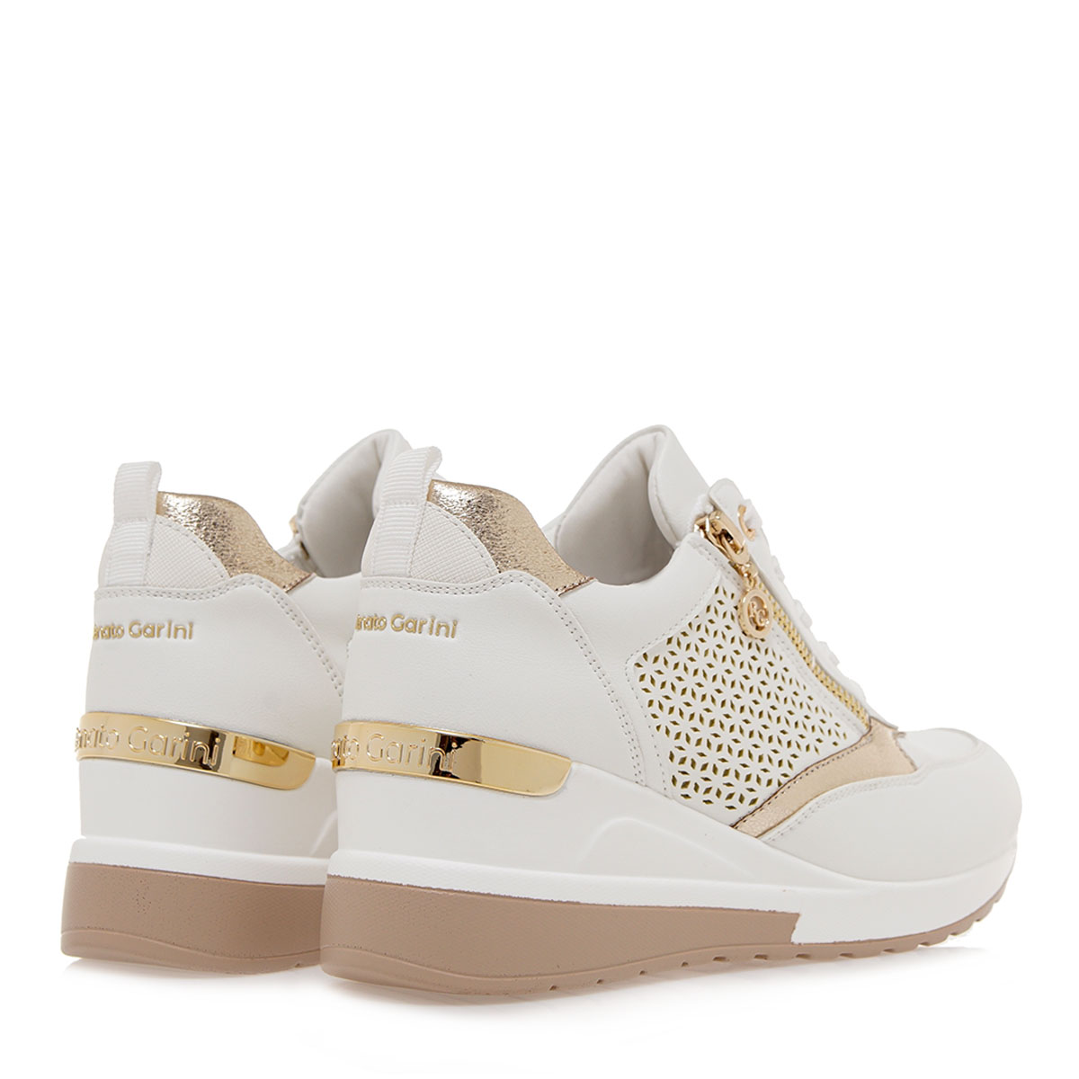 Γυναικείο Sneaker σε λευκό χρώμα Renato Garini  S119R07047Α2 Collection SS 2024