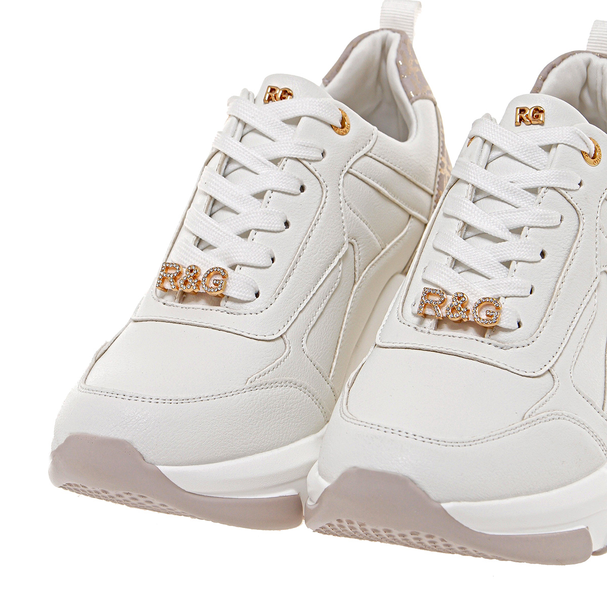 Γυναικείο Sneaker σε λευκό χρώμα Renato Garini  S119R240408Ε Collection SS 2024