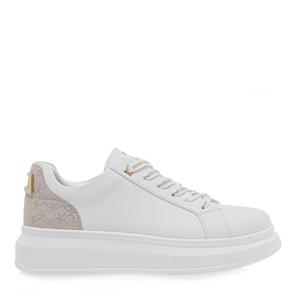 Γυναικείο sneaker σε λευκό χρώμα Renato Garini  S119R658208Ε Collection SS 2024