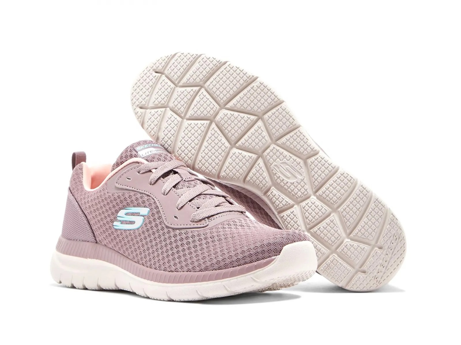 Skechers Bountiful Γυναικεία Αθλητικά Παπούτσια Running Λεβάντα  12606-LΑV Collection SS 2024