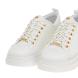 Γυναικείο sneaker σε λευκό χρώμα Renato Garini S119R016225Ρ-3