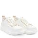 Γυναικείο sneaker σε λευκό χρώμα Renato Garini  S119R105208Ε-1
