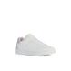 Sneaker για κορίτσι λευκό χρώμα με δυο αυτοκόλλητα  Geox  J36LRΑ 000ΒC C0761 Collection SS 2024-1