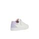 Sneaker για κορίτσι λευκό χρώμα με δυο αυτοκόλλητα  Geox  J36LRΑ 000ΒC C0761 Collection SS 2024-3