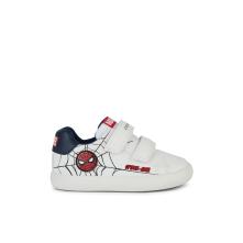 Sneaker για αγόρι Spiderman σε λευκό χρώμα Geox  Β451ΝΕ 000ΒC C0050
