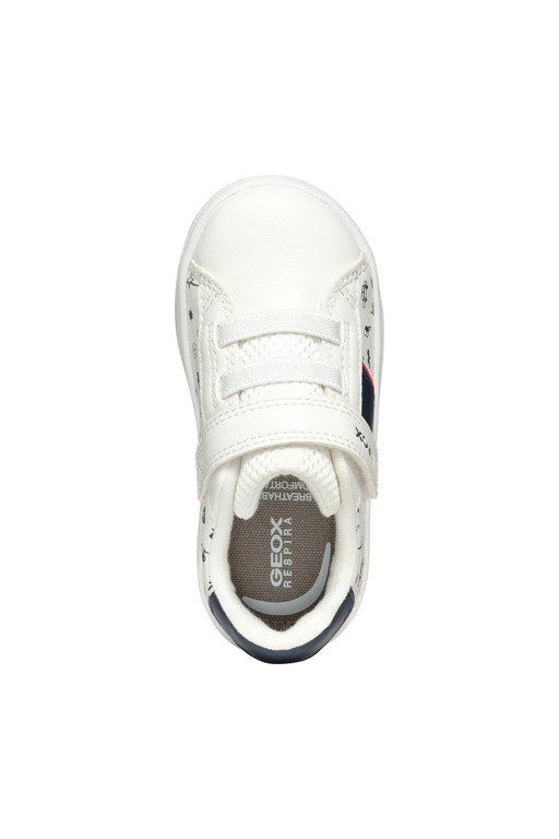 Sneaker για αγόρι λευκό Geox Β455LΑ 00454 C0899 Collection SS 2024