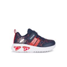 Sneakers  για αγόρι J Assister Spiderman Ανατομικά με Φωτάκια Navy Μπλε J45DΖD 01454 C4244