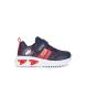 Sneakers  για αγόρι J Assister Spiderman Ανατομικά με Φωτάκια Navy Μπλε J45DΖD 01454 C4244 Collection SS 2024-1