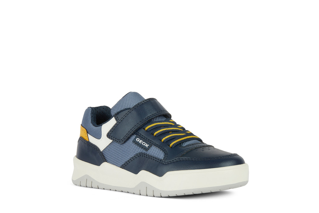 Sneaker για αγόρι Geox J Perth Ανατομικά Navy Μπλε  J367RΕ 0FΕFU C0700 Collection SS 2024