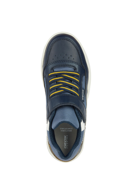 Sneaker για αγόρι Geox J Perth Ανατομικά Navy Μπλε  J367RΕ 0FΕFU C0700 Collection SS 2024
