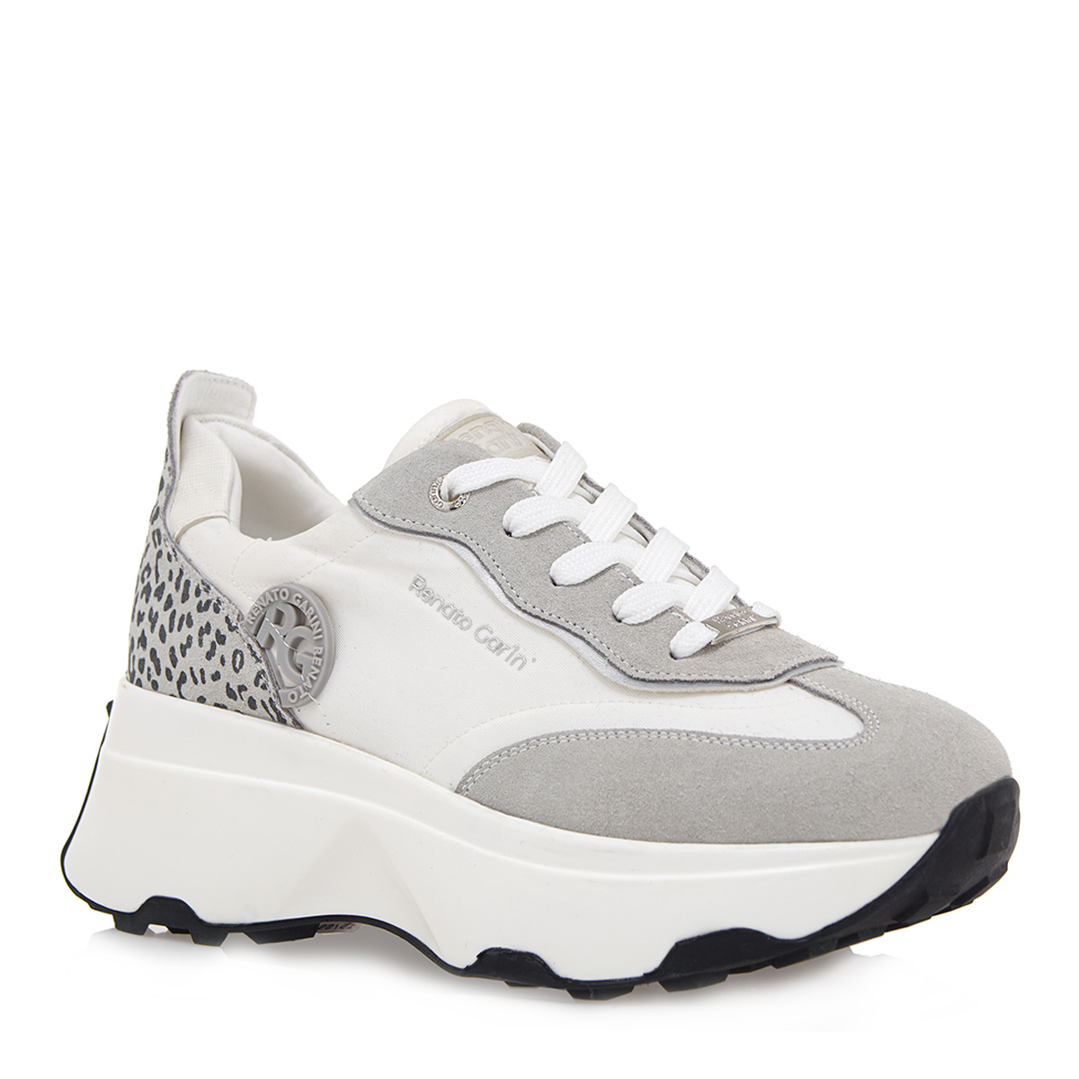 Γυναικείο Sneaker σε λευκό δέρμα Renato Garini  S119R407372Ζ Collection SS 2024