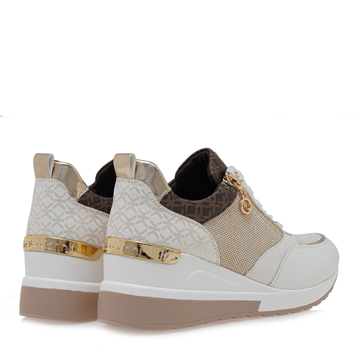 Γυναικείο Sneaker σε λευκό χρώμα Renato Garini  S119R19231C8